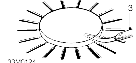 Clutch drive plate – Diaphragm finger clearance limit = 1.0 mm