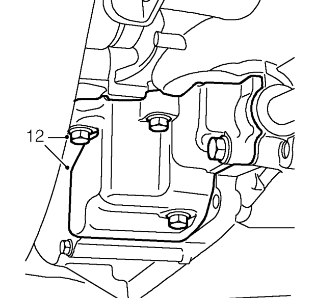 Models with automatic gearbox – Remove exhaust front pipe. See REPAIR MANUAL - Manifold &amp; Exhaust System.