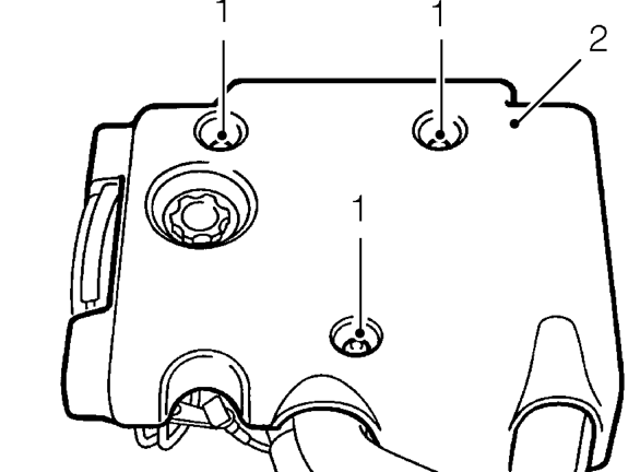 Engine acoustic cover - ’l’ series – Service repair no - 76.11.06