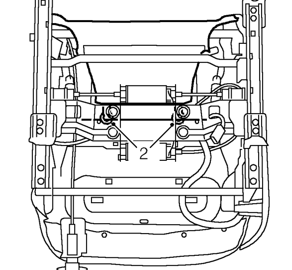 Lumbar support mechanism – Remove front seat. See this section.