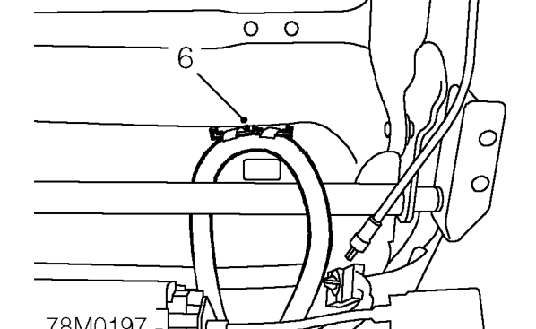 Remove seat outer valance.