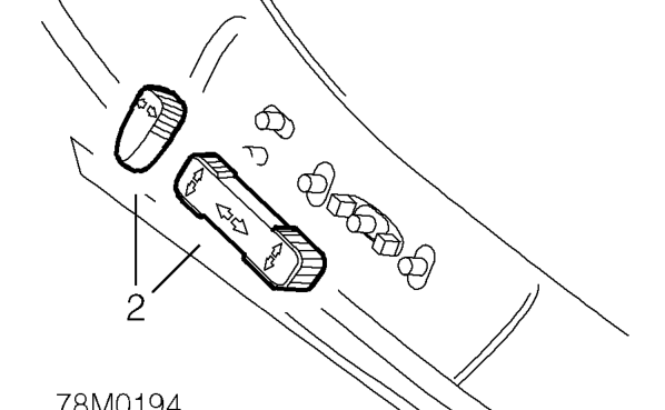 Front seat reclining motor – Remove front seat. See this section.