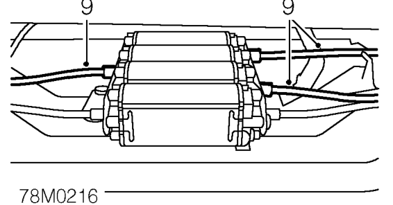 Release tensioning springs.