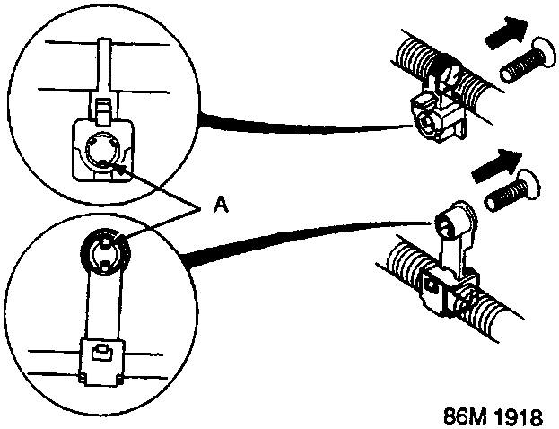 Diagram of expansion clip locks being removed from a frame