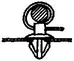 Diagram of a clip base