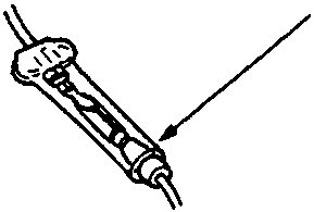 Diagram of wire cover orientation labeled A