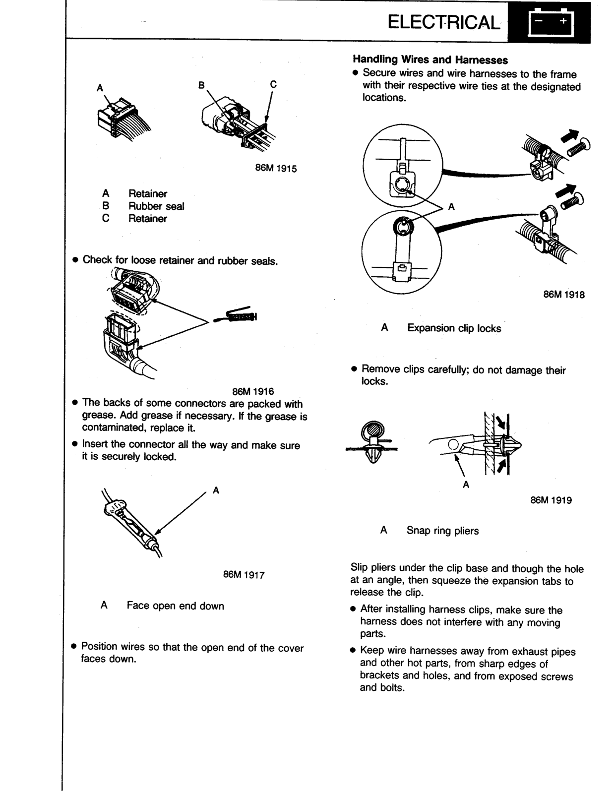 Scan of the original manual page with all its drawings