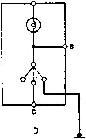 Circuit diagram for the rear interior light showing connections to Earth, Fuse 29 (15A), Rear interior light, Integrated control unit, and Earth.