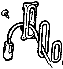 Diagram of solenoid valve assembly showing filters, filter cover, solenoid valves and O rings