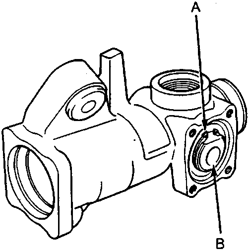 Diagram showing gear housing with snap ring and pinion holder labeled