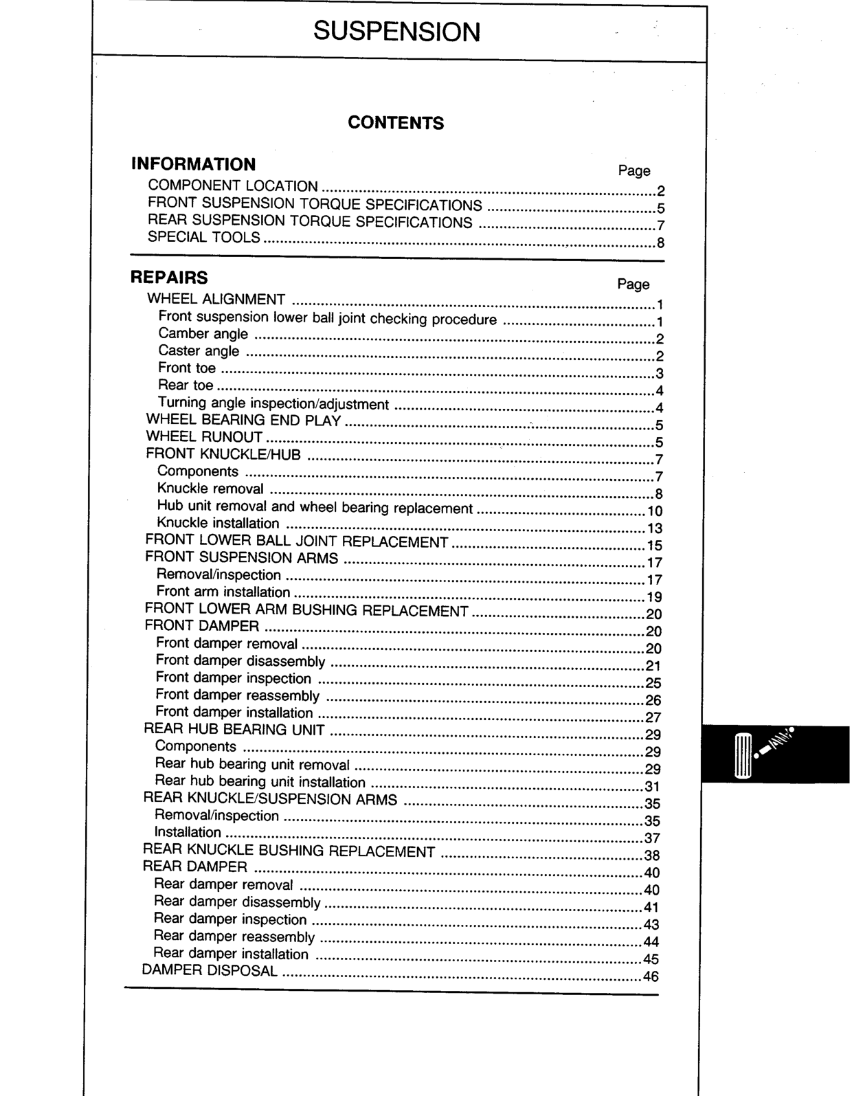Scan of the original manual page with all its drawings