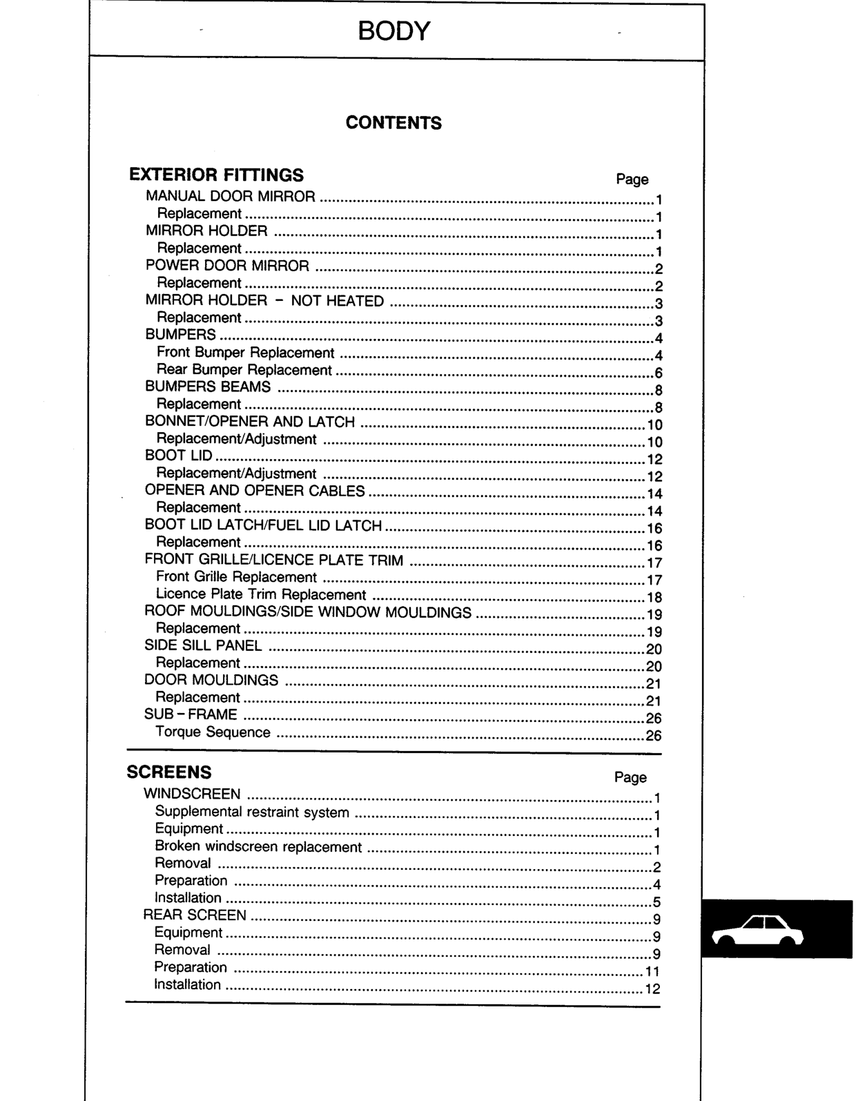 Scan of the original manual page with all its drawings