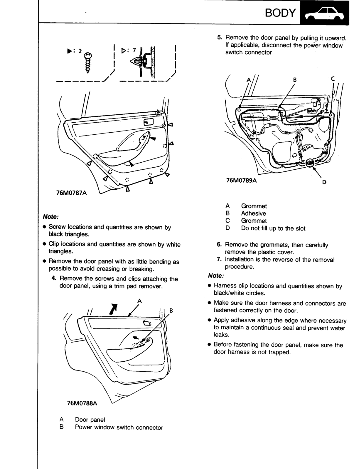 Scan of the original manual page with all its drawings