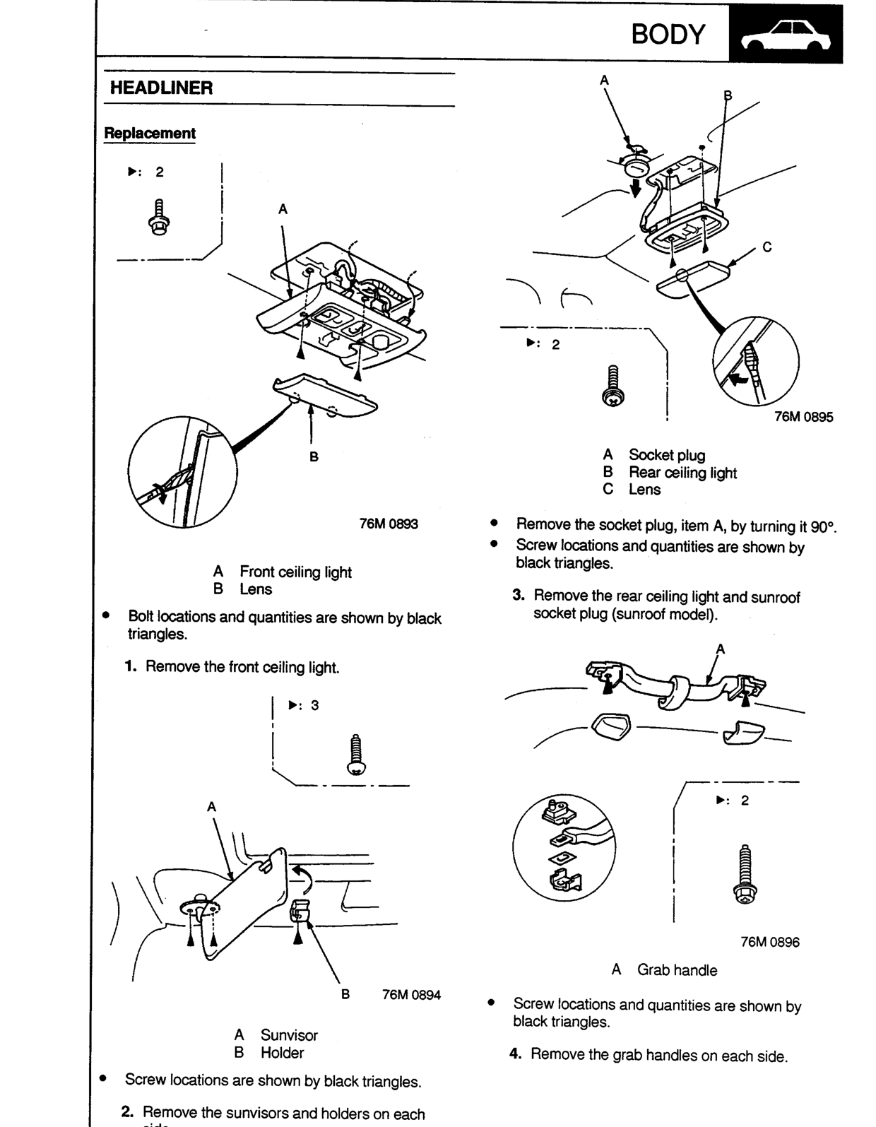 Scan of the original manual page with all its drawings