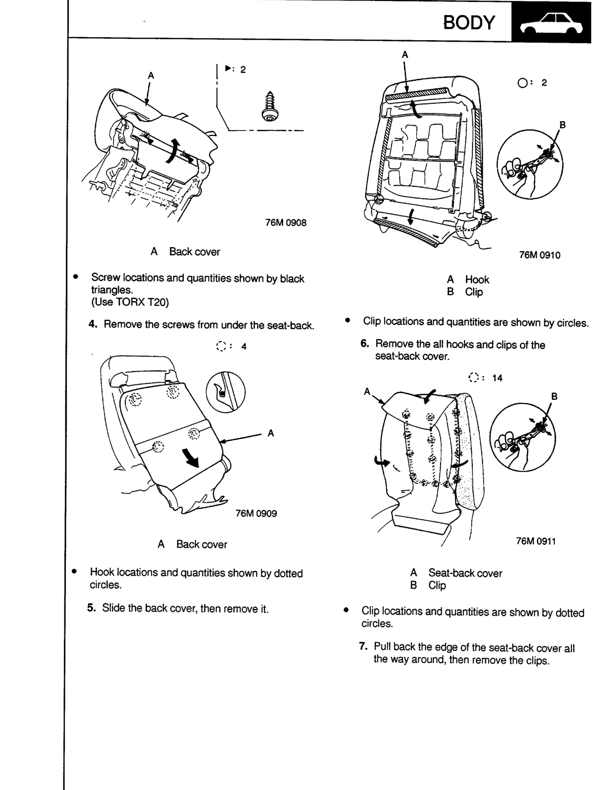Scan of the original manual page with all its drawings