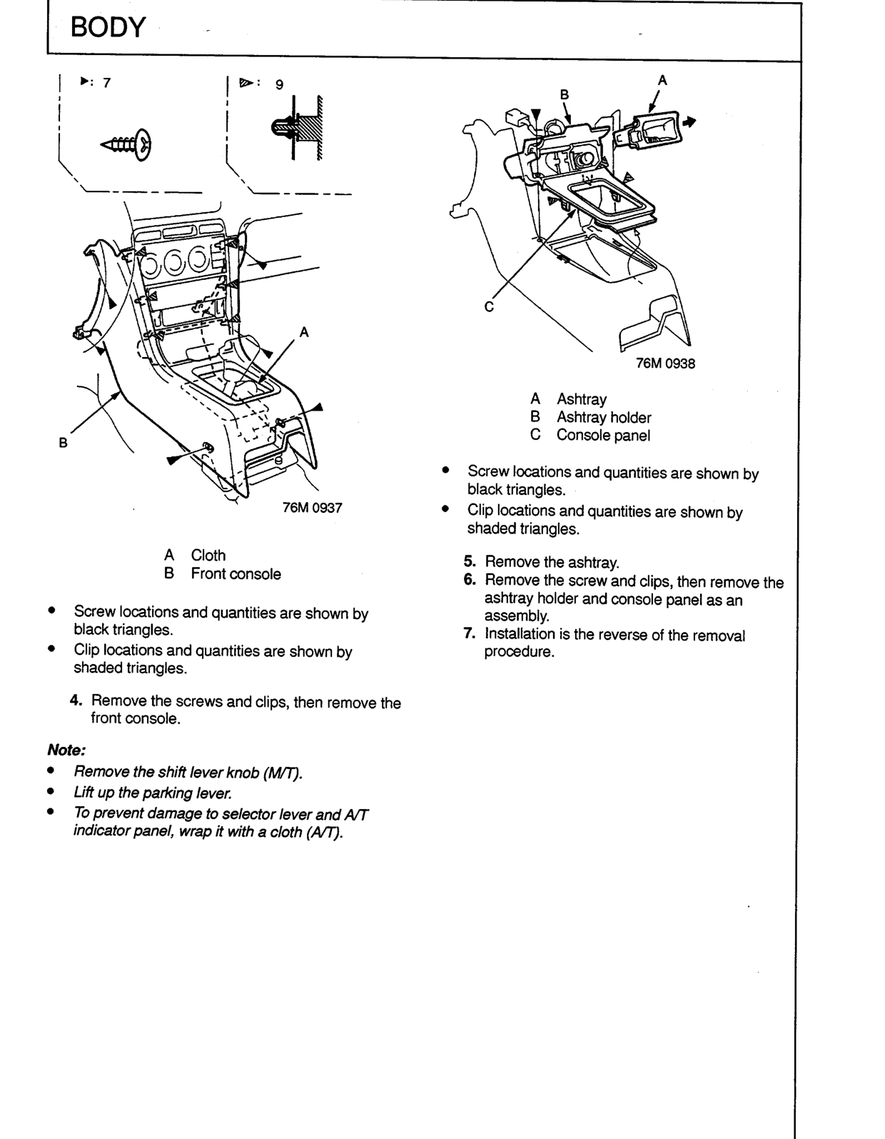 Scan of the original manual page with all its drawings