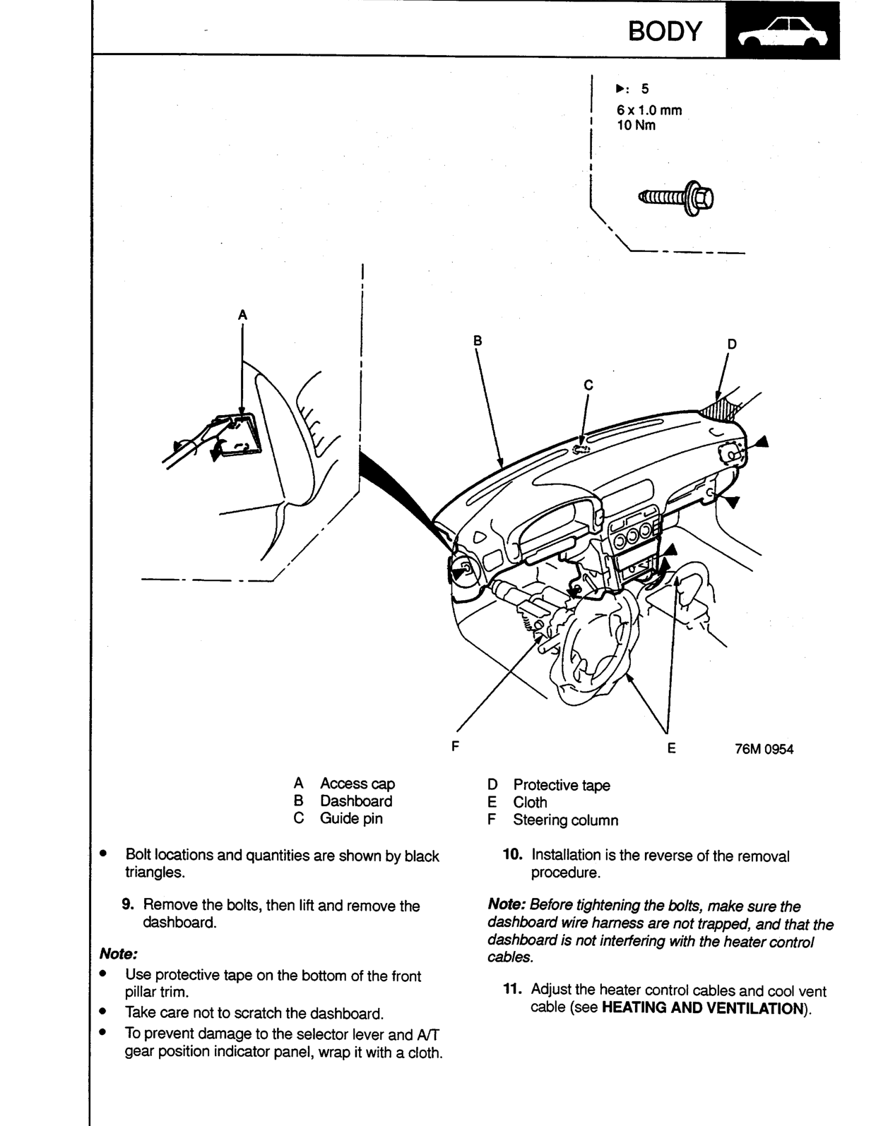 Scan of the original manual page with all its drawings