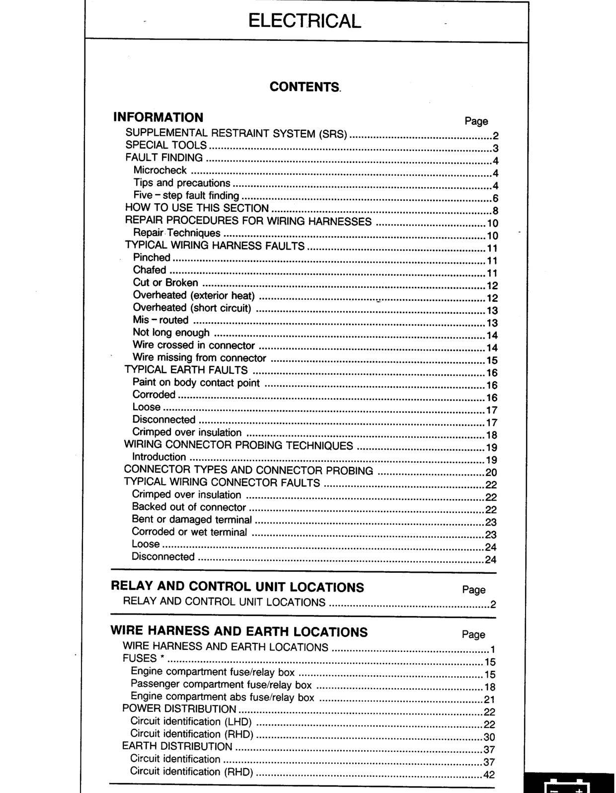 Scan of the original manual page with all its drawings