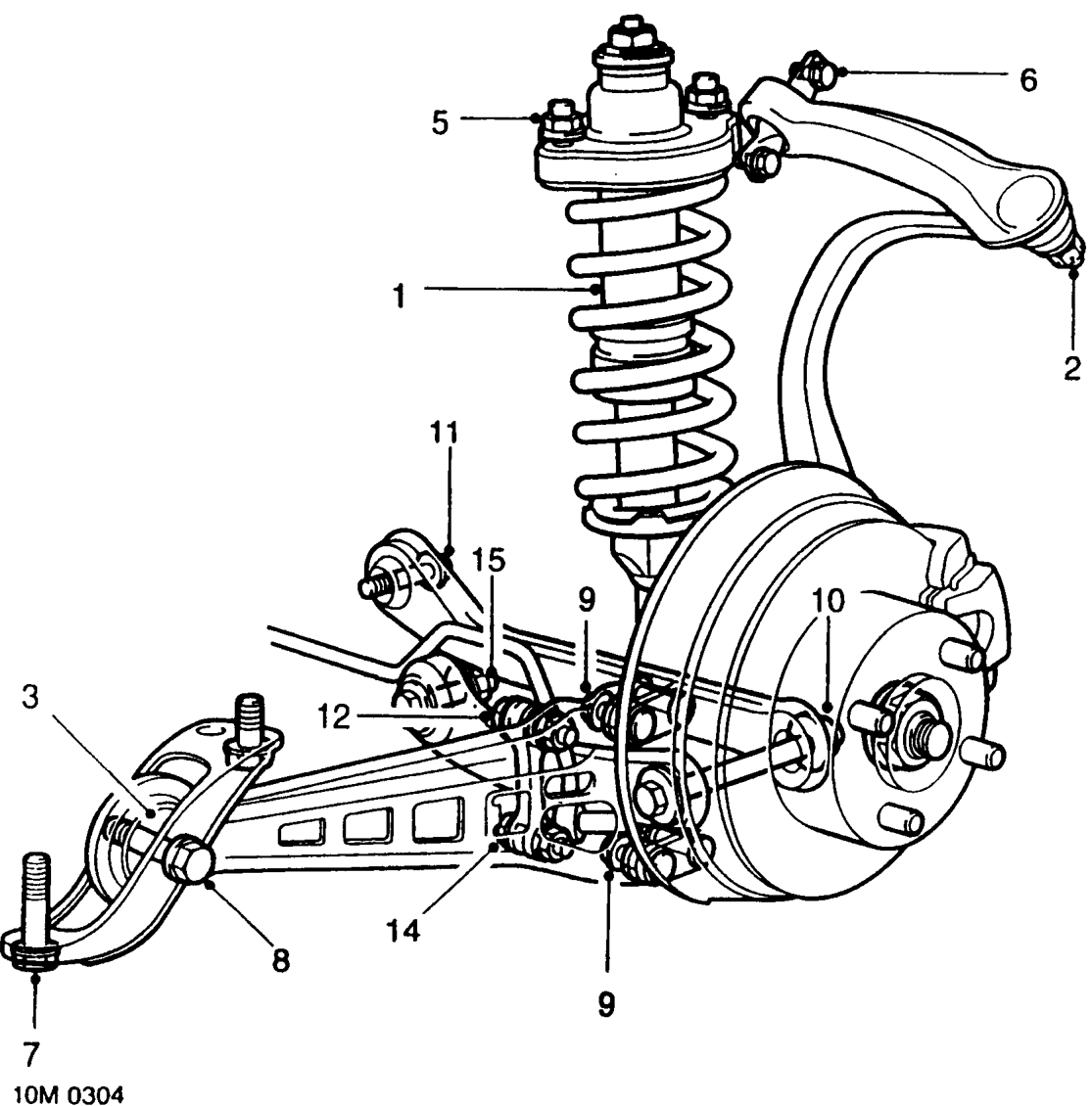 Rear suspension