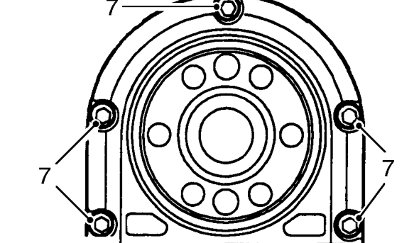 Crankshaft rear oil seal – Remove sump, remove and discard gasket - if fitted.