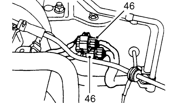 Clean timing belt tensioner and backplate.
