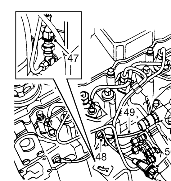 Disconnect 2 main harness to engine harness multiplugs.