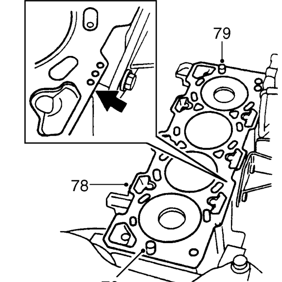 Progressively slacken and remove 10 Tx14 Torx cylinder head bolts, working in the sequence