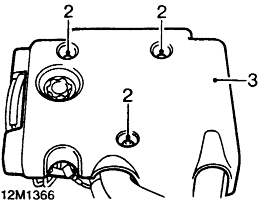 Oil cooler – Disconnect battery earth lead.