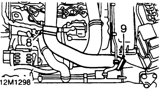 Oil cooler – Drain cooling system. See MAINTENANCE.