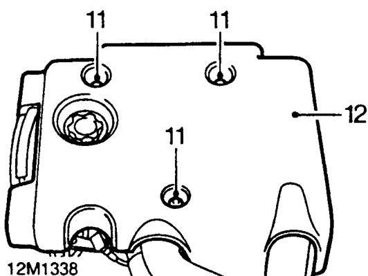 Engine and manual gearbox – Remove air cleaner assembly. See ENGINE MANAGEMENT SYSTEM - EDC, Repairs.
