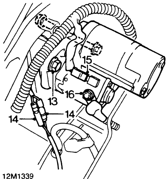 Engine and manual gearbox – Remove sound deadening pad.