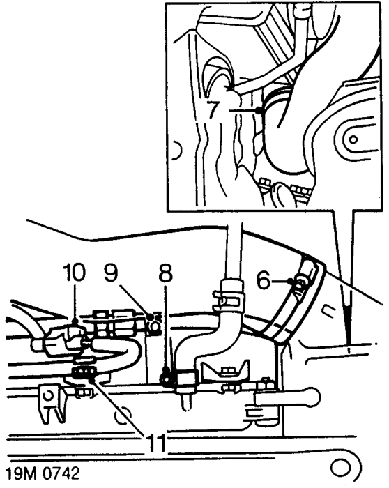 Intercooler - air conditioning models – Drain cooling system. See MAINTENANCE.