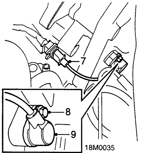 Crankshaft sensor – Remove air intake pipe from vehicle.