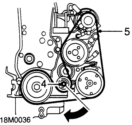 Models with air conditioning – Remove sound deadening pad.