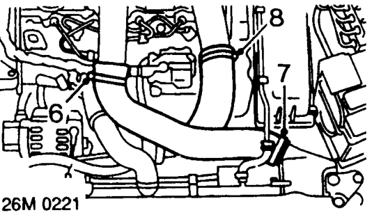 Thermostat – Drain cooling system. See MAINTENANCE.