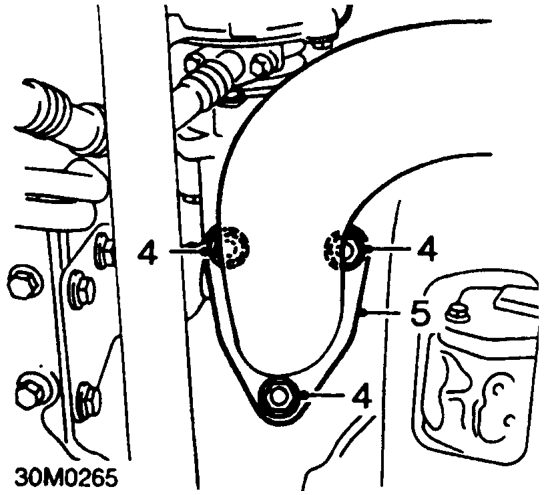 Front pipe and flange gasket – Remove LH under belly panel. See BODY, Repairs.
