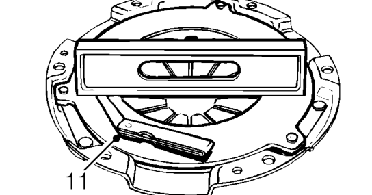 Check clutch plate for signs of wear or damage. Check for signs of overheating on drive st