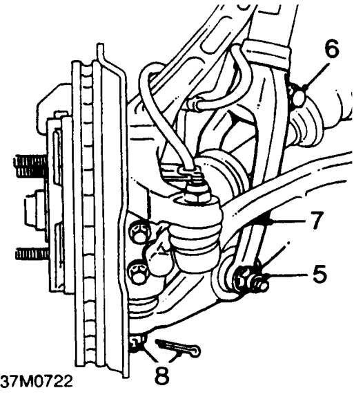 Differential oil seal – Position drain tray to collect oil spillage from gearbox.