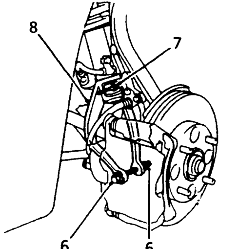 Drive shaft – Raise locking tab on drive shaft nut, then remove and discard nut.