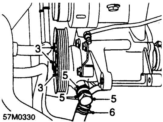 Power steering pump – Service repair no - 57.20.14