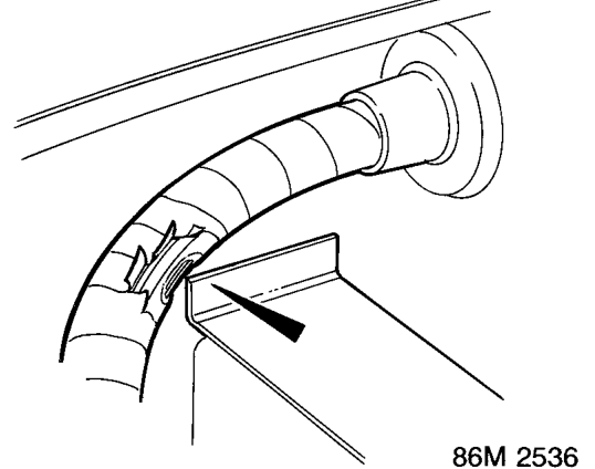 Symptom – Wiring damaged or shorted to ground causing: Fuse(s) to blow, circuit(s) not to operate or