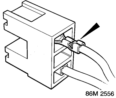 Symptom – No continuity between terminal and component, intermittent or no contact.
