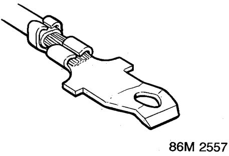 Symptom – No continuity between terminal and component, intermittent or no contact.