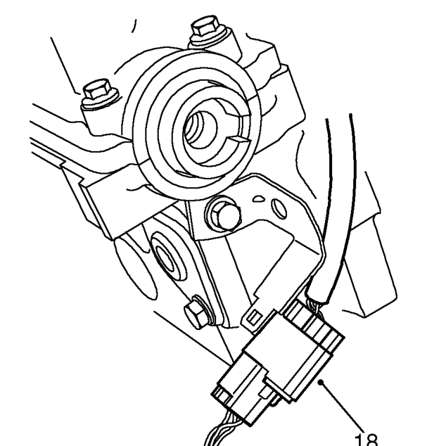 Release fuel feed and return pipes from clips.