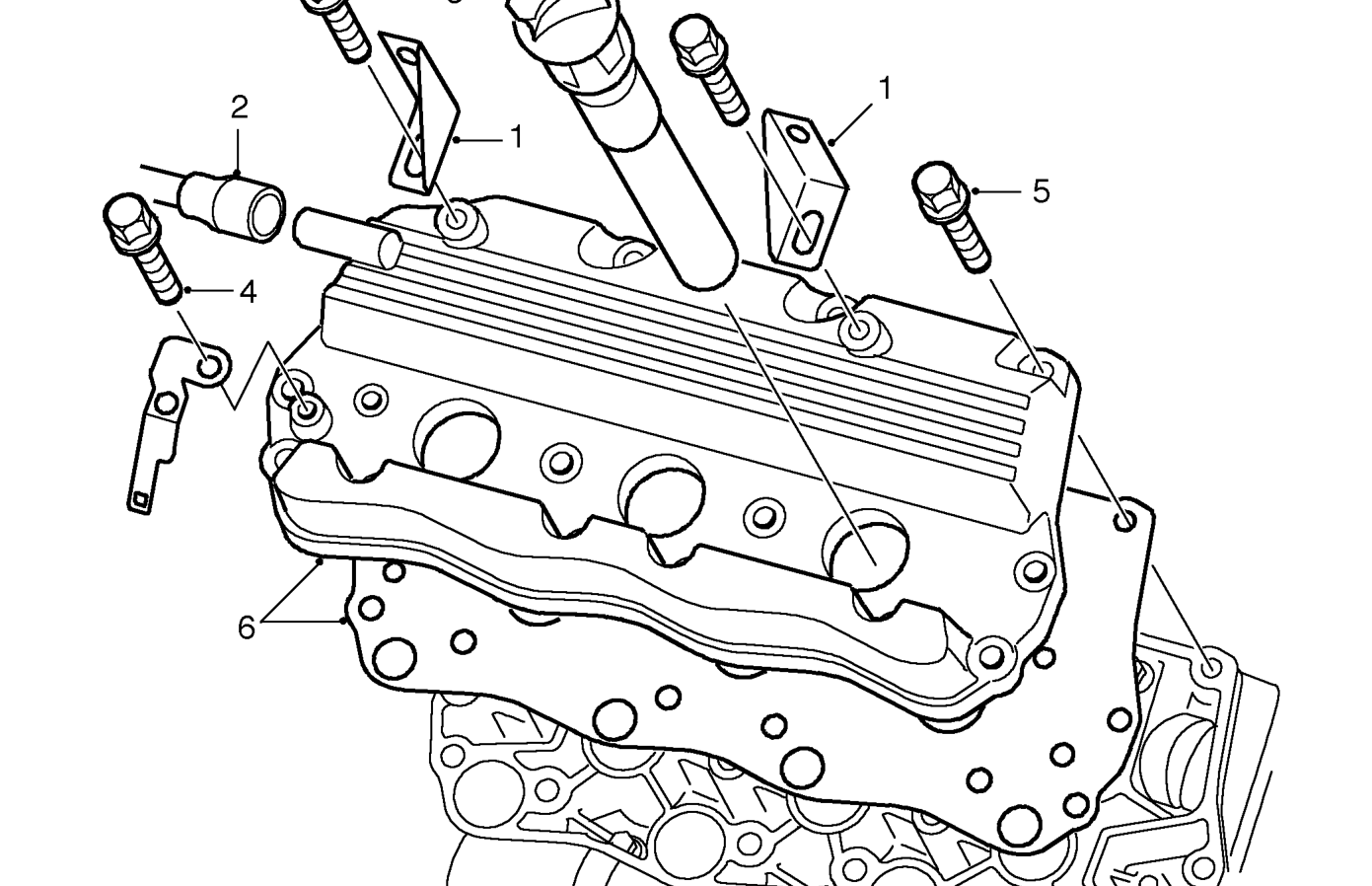 Camshaft cover gasket - rh – Service repair no - 12.29.41