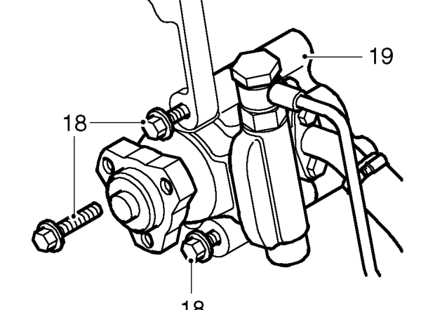 Remove pulley.