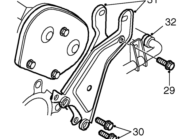 Remove steady bar.