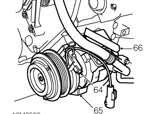 Air conditioning – Remove 3 bolts securing RH under wing splash shield. Collect spacer and remove shield.