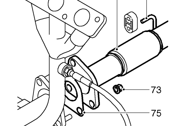Remove steady bar and bracket assembly.