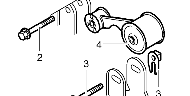 Engine steady bar - rear – Disconnect battery earth lead.